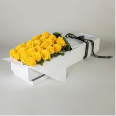 Everlasting Lovely Roses in Yellow